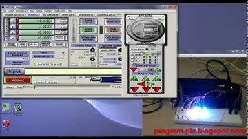 Modbus Communication Test between PLC and Mach3 CNC Software
