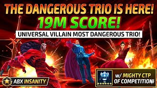 Mephisto Universal Villain ABX: 19M with The Dangerous Trio - PARALYZE | Marvel Future Fight | MFF