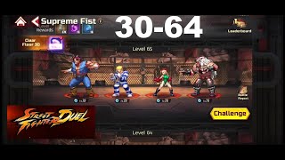 Street Fighter Duel - Supreme Fist - level 30-64