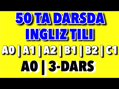 3-DARS.50 TA DARSDA INGLIZ TILI @Ingliztilitv