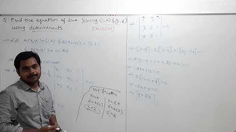 CHAPTER  - 4 DETERMINANTS ( CLASS 12TH MATHEMATICS) [ PART  - 20 ]