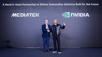 MediaTek and NVIDIA Automotive Partnership | Computex 2023 Press Conference [Highlights]