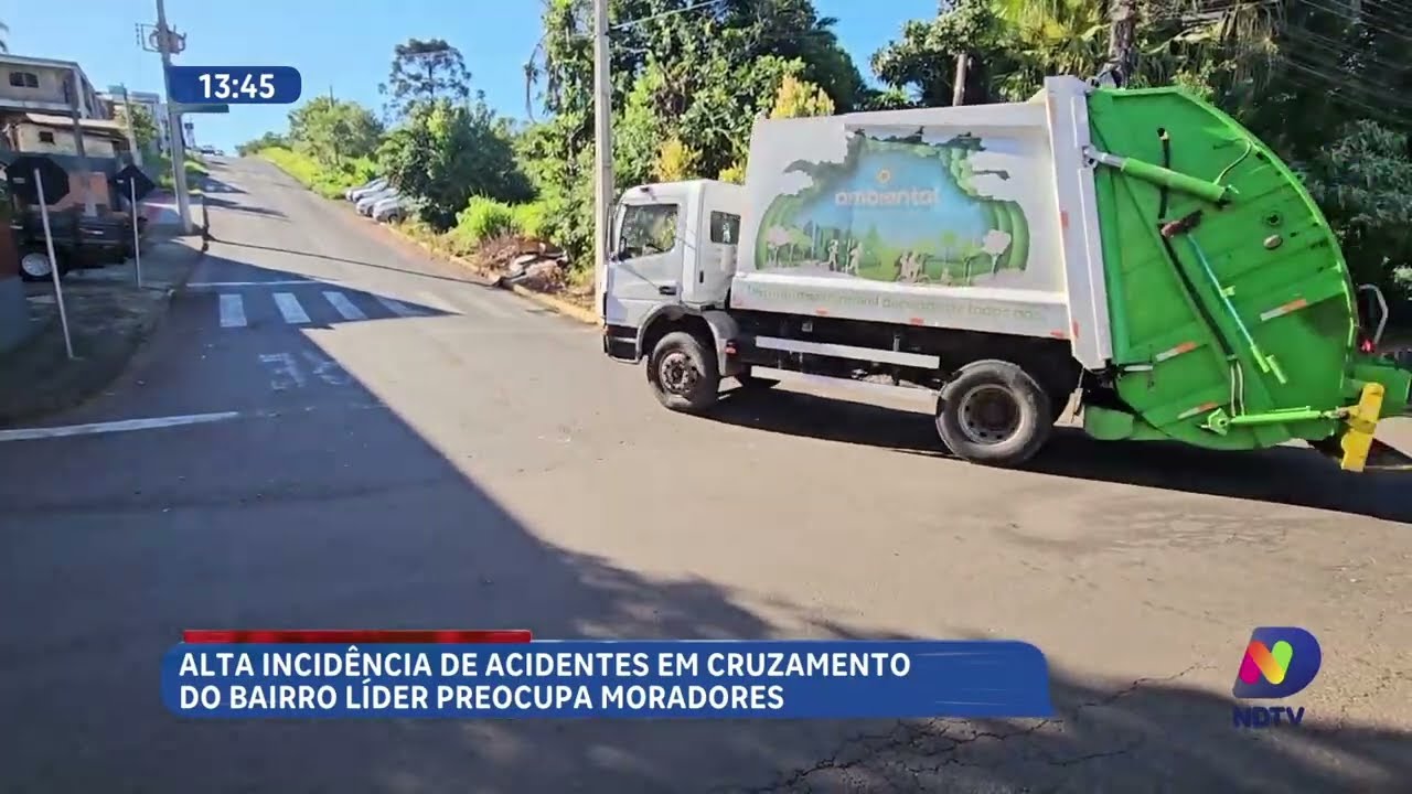 Cruzamento de Chapecó registra acidentes e preocupa moradores e empresas