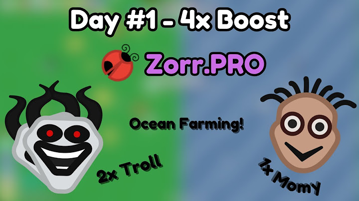 Zorr.PRO | Day #1 - 4x Boost Farming | 2 OTrolls, 1 OMomy