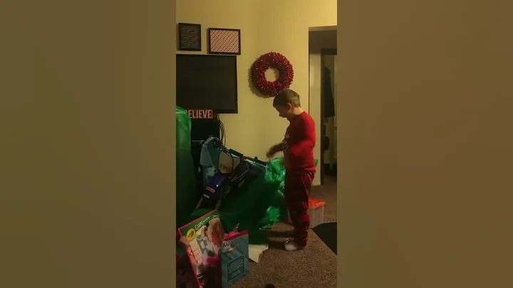 Best Christmas Reaction Ever! (Brand New Dirtbike) Part 1