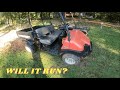 Purchasing utv off marketplace will it run or did i get screwed