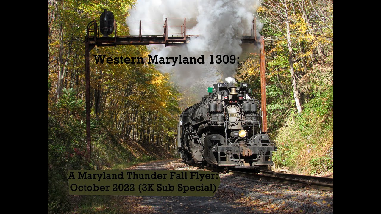 Western Maryland 1309 A Maryland Thunder Fall Flyer October 2022 (4K