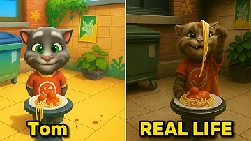 Talking Tom Cat 2025 In Real Life vs Original Part 12