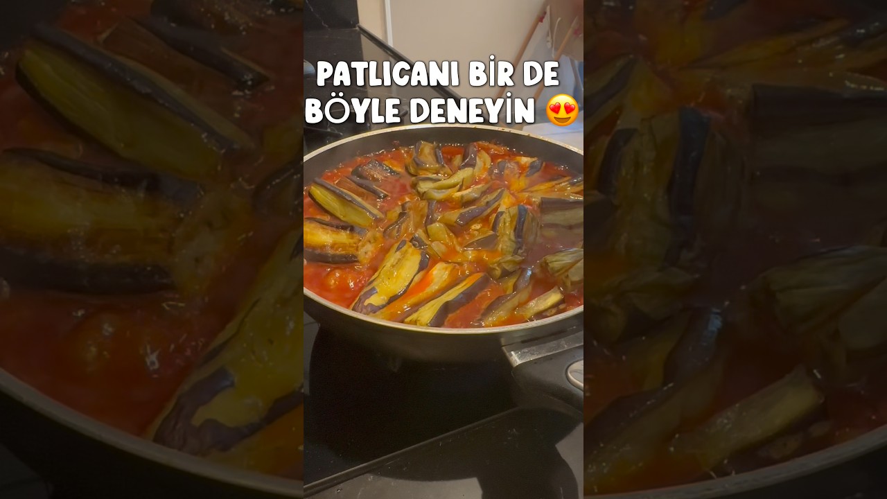 Patlıcanın En Güzel Hali 😍 Domates Soslu Patlıcan Tarifi Patlıcanın En Güzel Hali 😍 Domates Soslu Patlıcan Tarifi