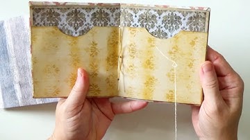 Journal Made from Paper Bag - (Step by Step Beginner