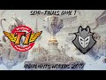 SKT vs G2 Game 1 HIGHLIGHTS - LoL Wolrd Championship 2019 Semifinal