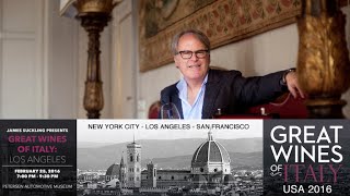 James Suckling Presents Great Wines of Italy Tour - Feb. 25, 2016 (15 sec)