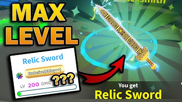 MAX LEVEL RELIC SWORD EXCLUSIVE OP in Weapon Fighting Simulator