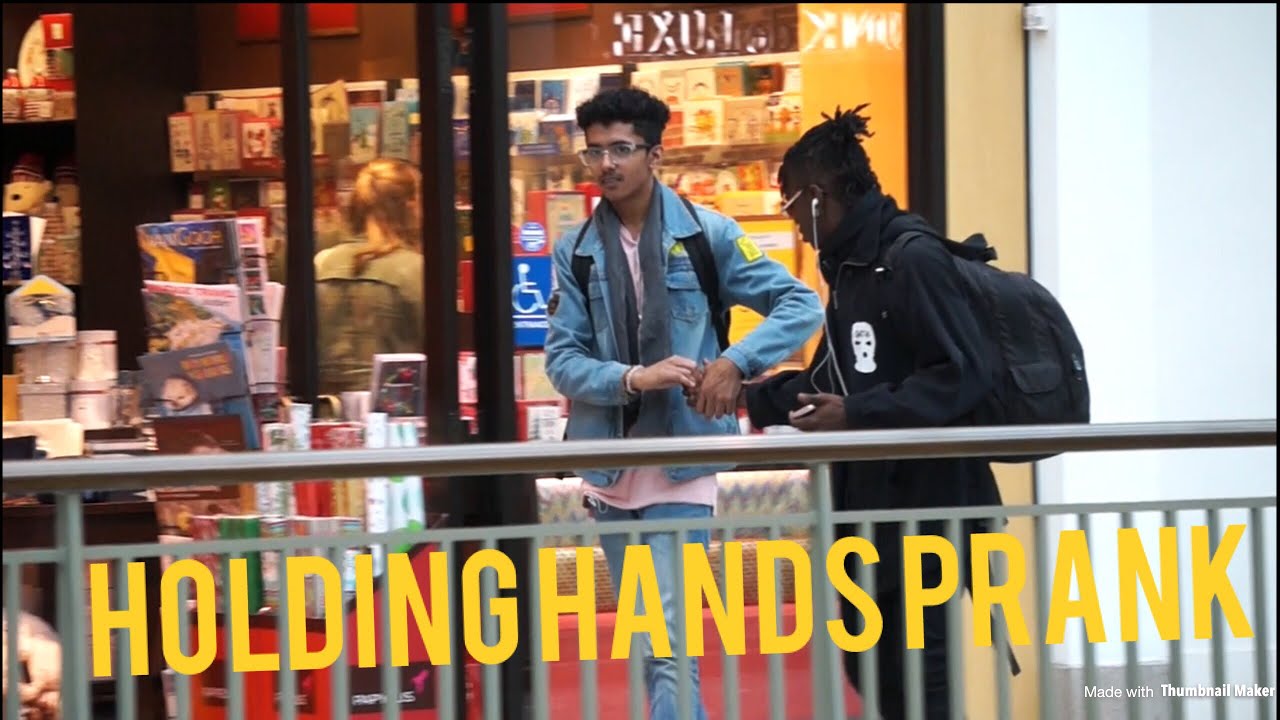 HOLDING HANDS PRANK! - YouTube