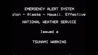 EAS: West Coast tsunami warning