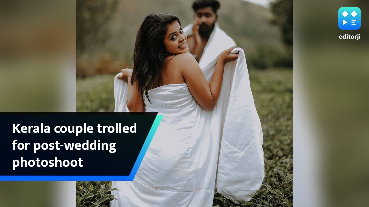 Kerala couple trolled for post-wedding photoshoot pic