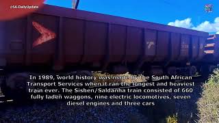 Day 80 - Iron Ore train from Sishen, South Africa by South Africa Daily Update 201,210 views 1 month ago 1 minute, 46 seconds