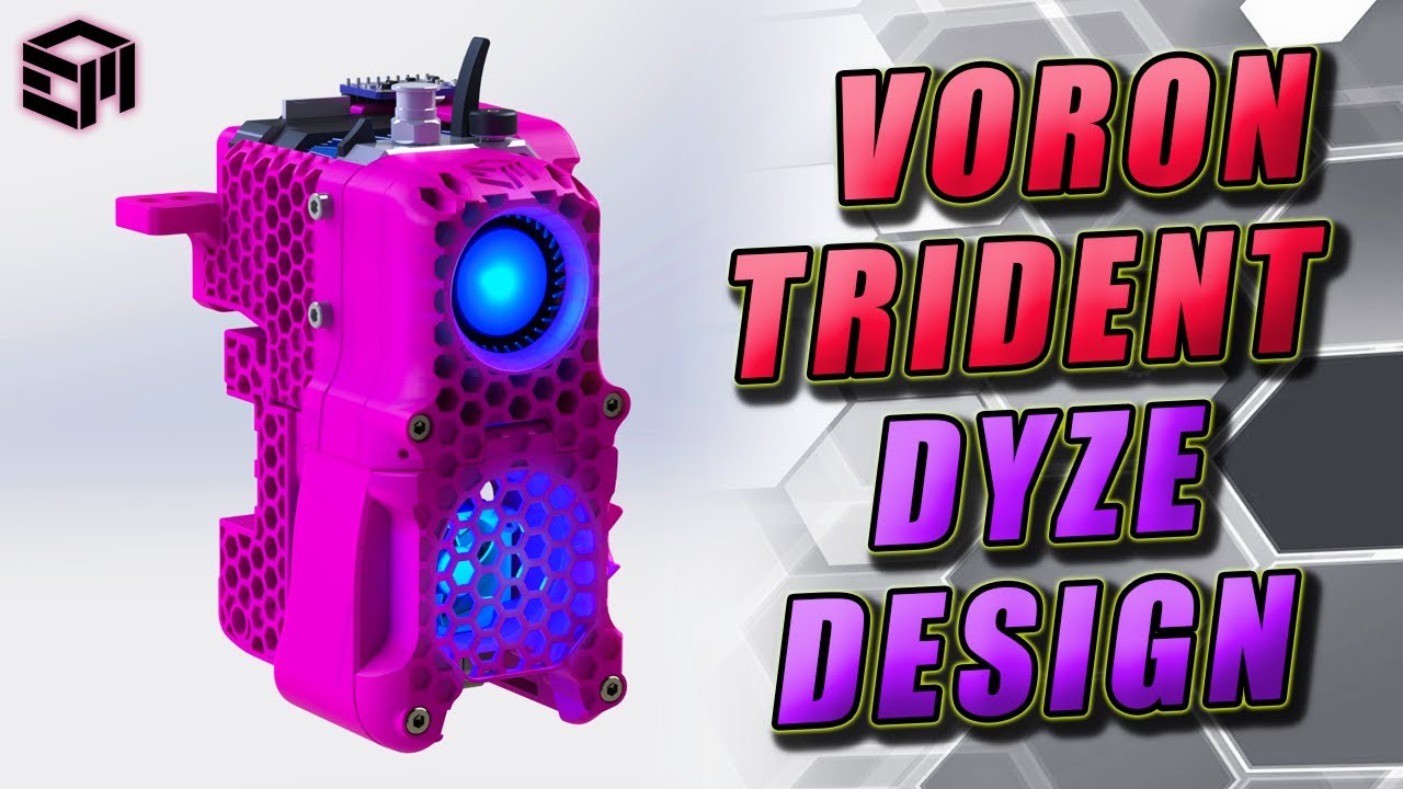 Voron Trident Premium Purple Plastic Eater Build (Part 3: DYZE