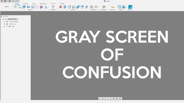 Fusion 360 Workspace is Gray and Crashes Fix