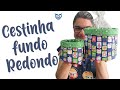 Cestinha Fundo Redondo - Porta treco, Panetone - Use sua imaginação!