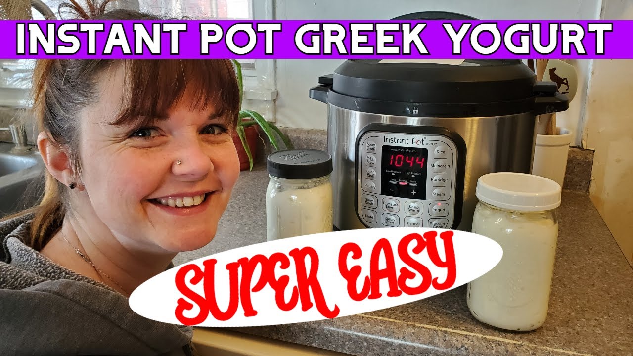 Foolproof Instant Pot Greek Yogurt - SAS Life