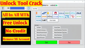 Unlock Tool Crack MTK ll All in All MTK Support ll Free Frp ll Factory Reset ll Mi Account Unlock ll