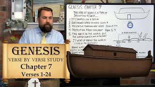 Genesis 7:1 to 24 Noah's Ark #noah'sark #arkofnoah #salvation #noah'sflood #dispensationalism