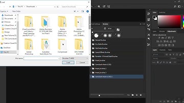 Importing .ABR or TPL Brushes Into Photoshop