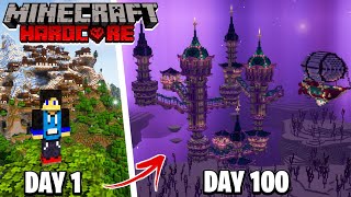 I Survived 100 Days in OP END world in Minecraft Hardcore (Hindi)