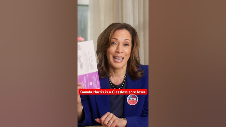 Classless, sore loser Kamala Harris refuses to address her supporters in Democrat HQ