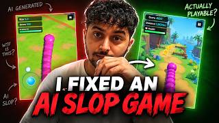 I TRIED TO FIX AN AI SLOP GAME