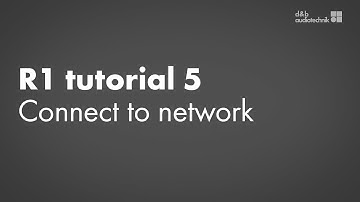 R1 tutorial 5 Connect to a remote network