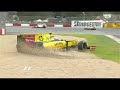 Vitaly petrov spin  out australian gp 2010