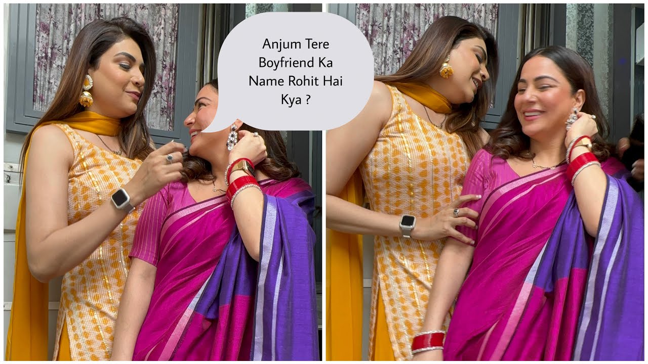 Shraddha Aarya & Anjum Fakih Masti के Mood Main दोनों Ek Dusre Ke खूब मज़ा लिए Aur Masti Kiye