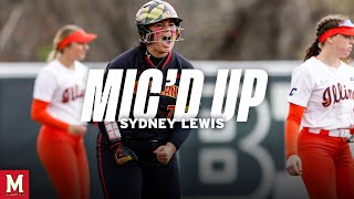 Mic'd Up | Sydney Lewis | Maryland Softball