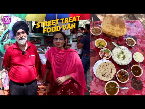 Sardar Ji Ka Bollywood Style Street Food Van - Rajma Chawal, Kadhi Chawal, Chole Chawal | Food Fatafat