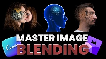 How To Combine & Blend Photos | Canva Tutorial | Complete Beginner Guide
