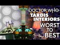 TARDIS INTERIORS WORST TO BEST | Doctor Who Console Rooms