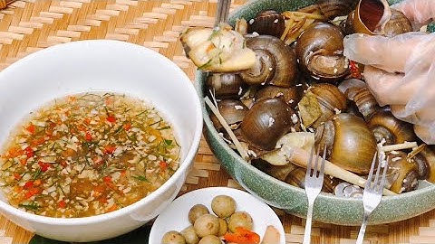 ỐC HẤP MẺ | Bí quyết Làm món ỐC HẤP MẺ Ngon Tuyệt Vừa Thổi Vừa Ăn | MELY FOOD