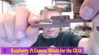 Designing a Raspberry Pi Camera Mount for the CR10