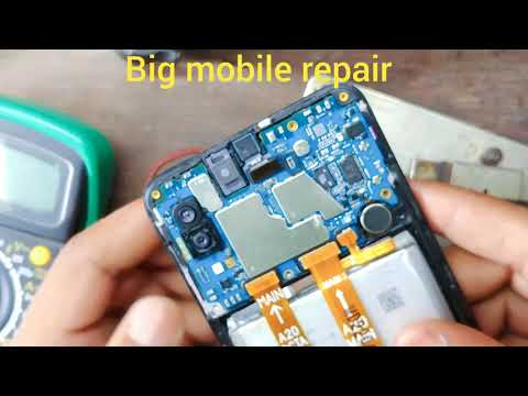 Samsung A20 dead problem solution, Samsung A20 no power on , sam a20 network IC jumper 100%