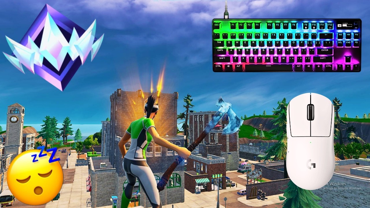 SteelSeries Apex Pro TKL ASMR 😴 Fortnite OG Ranked Reload 🏆 Satisfying Keyboard Fortnite 240 FPS 4K