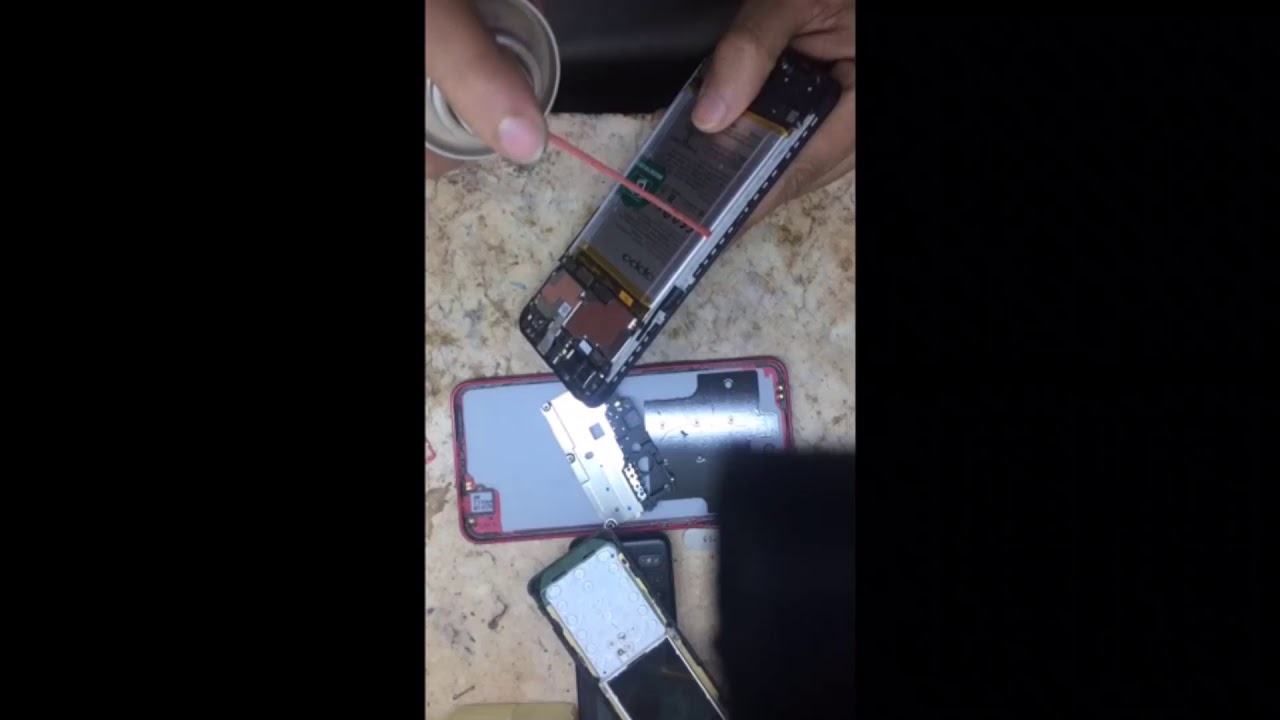 فك وتركيب شاشه oppo a3s لاول مره