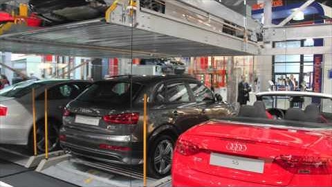 Automatic puzzle parking system - Krishna Park Infracon