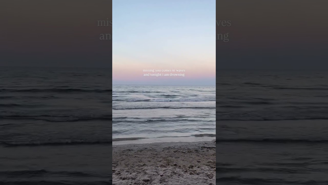 grief moves like the tide— often leaving me gasping in its wake 🤍 i miss you 