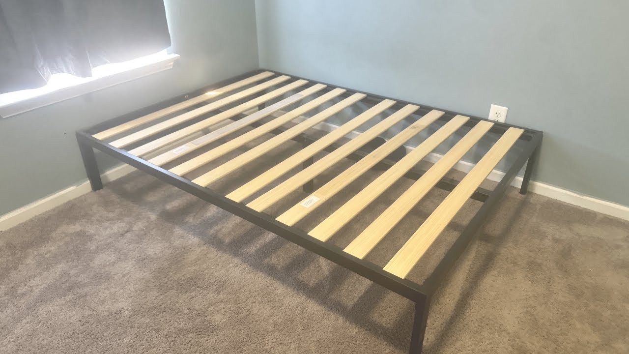 ZINUS Mia Metal Platform Bed Frame review after 3 years owning it