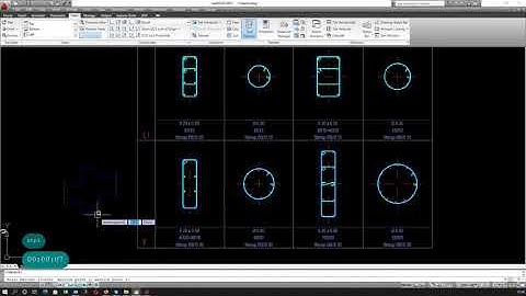 Draw a stirrup with AutoLISP program