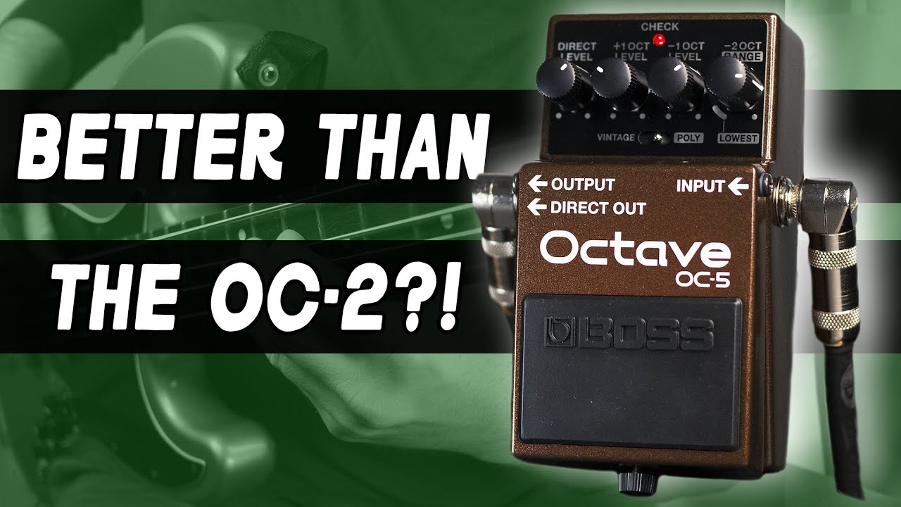 Octaves on Octaves! - Boss OC-5 [Bass Demo] - YouTube