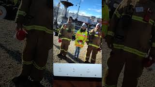 Linton Saville friends golden square fire brigade