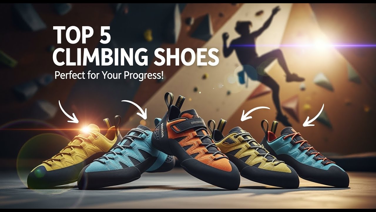 ТОП-5 лучших скалолазных туфель среднего уровня 2026 года | Идеальная обувь для вашего прогресса ...